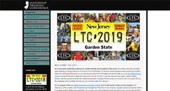 Desktop Screenshot of ltcnj.org