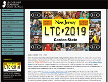 Tablet Screenshot of ltcnj.org